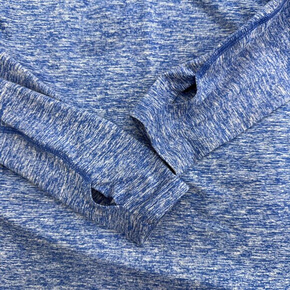 Nike Running Dri-Fit Women's Top Activewear Workout, 1/4 Zip, Blue, Size S - Picture 8 of 12